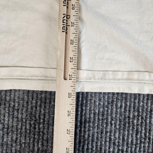 Disney Excellent 8 Shirt Mens Large Cream Ringer Mickey Mouse Goofy Donald - Picture 11 of 11